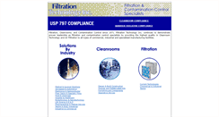 Desktop Screenshot of filtrationtechnology.com